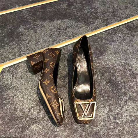 louis vuitton heels|louis vuitton monogram heels.